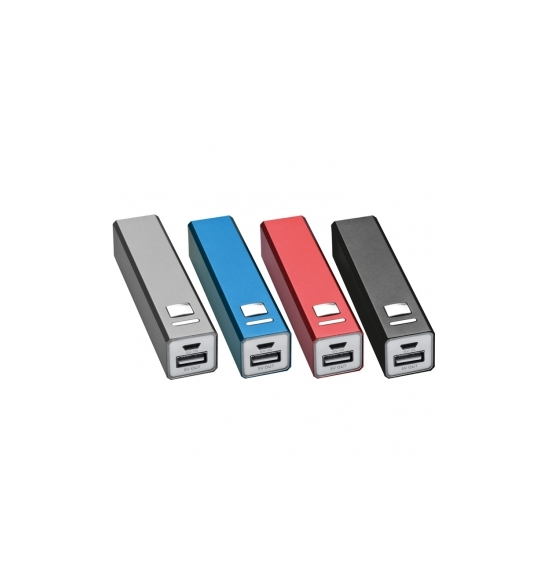 Power bank metalowy 2200 mAh