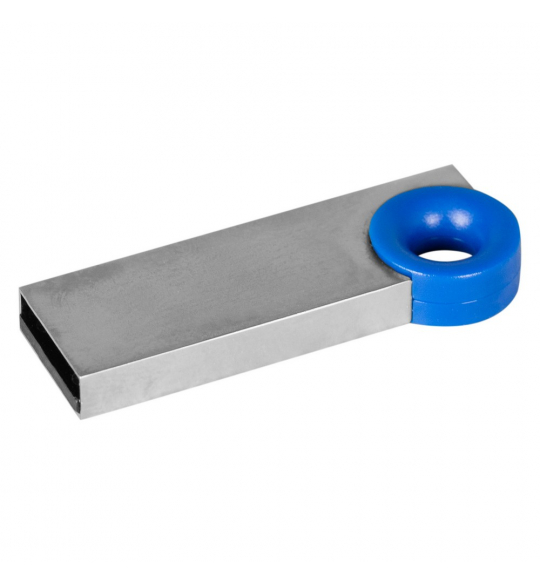 Pendrive USB, z niebieskim elementem